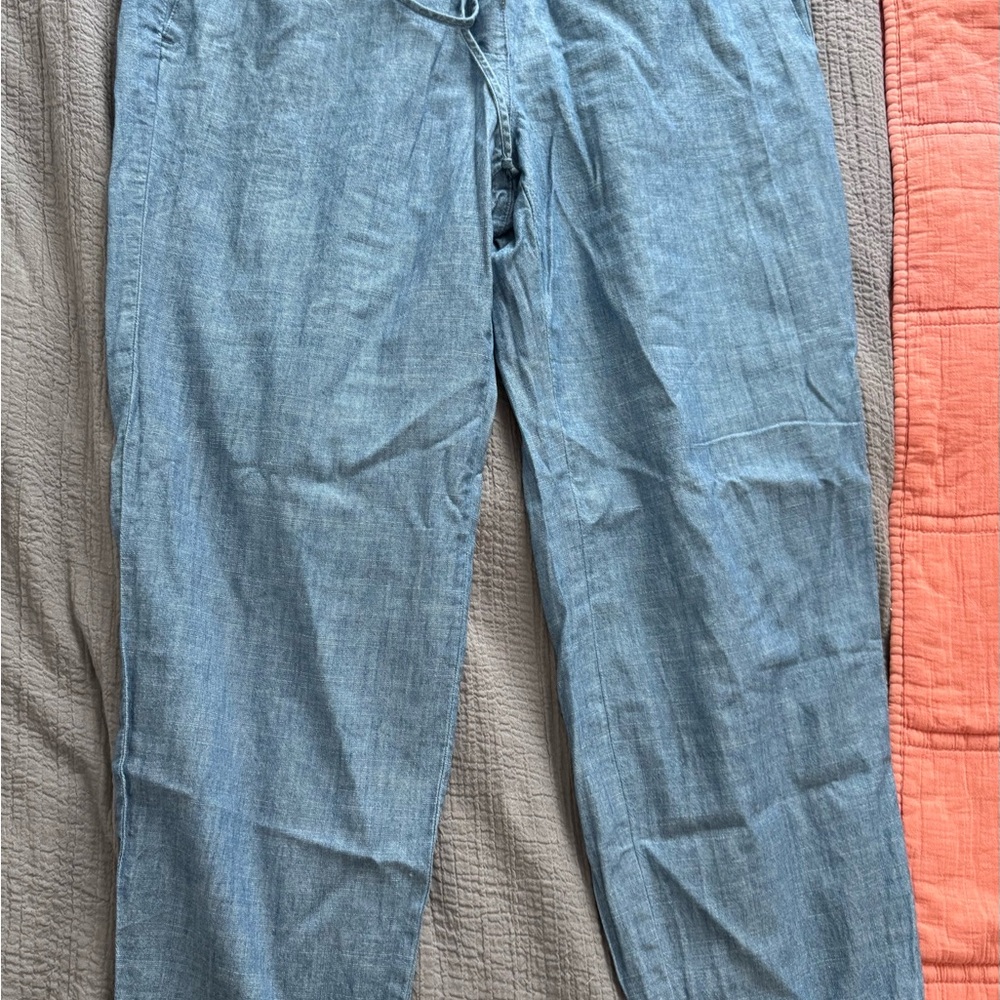 J. Crew Factory Light Blue Capris